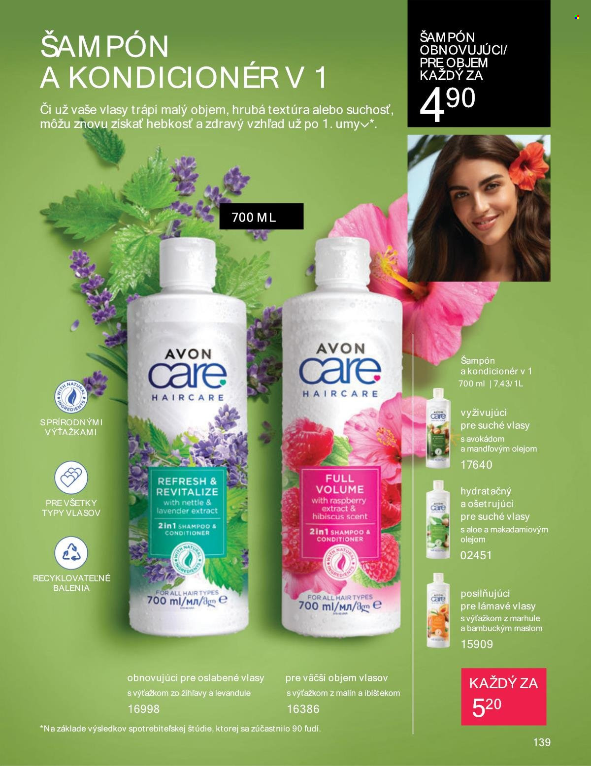 Leták Avon - 1.7.2024 - 31.7.2024. Strana 139