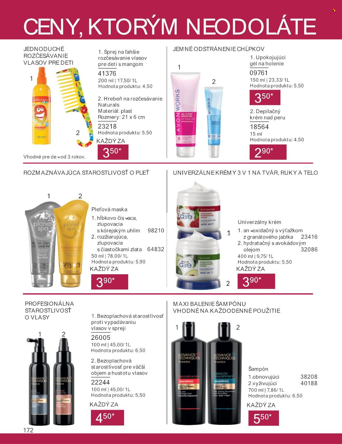 Leták Avon - 1.7.2024 - 31.7.2024. Strana 172