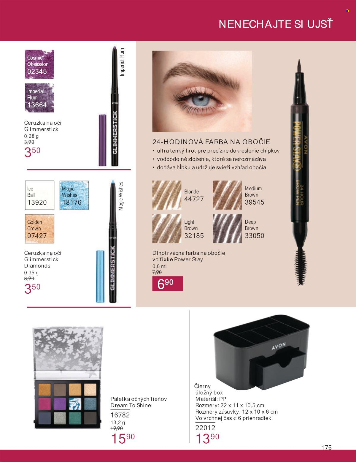 Leták Avon - 1.7.2024 - 31.7.2024. Strana 175