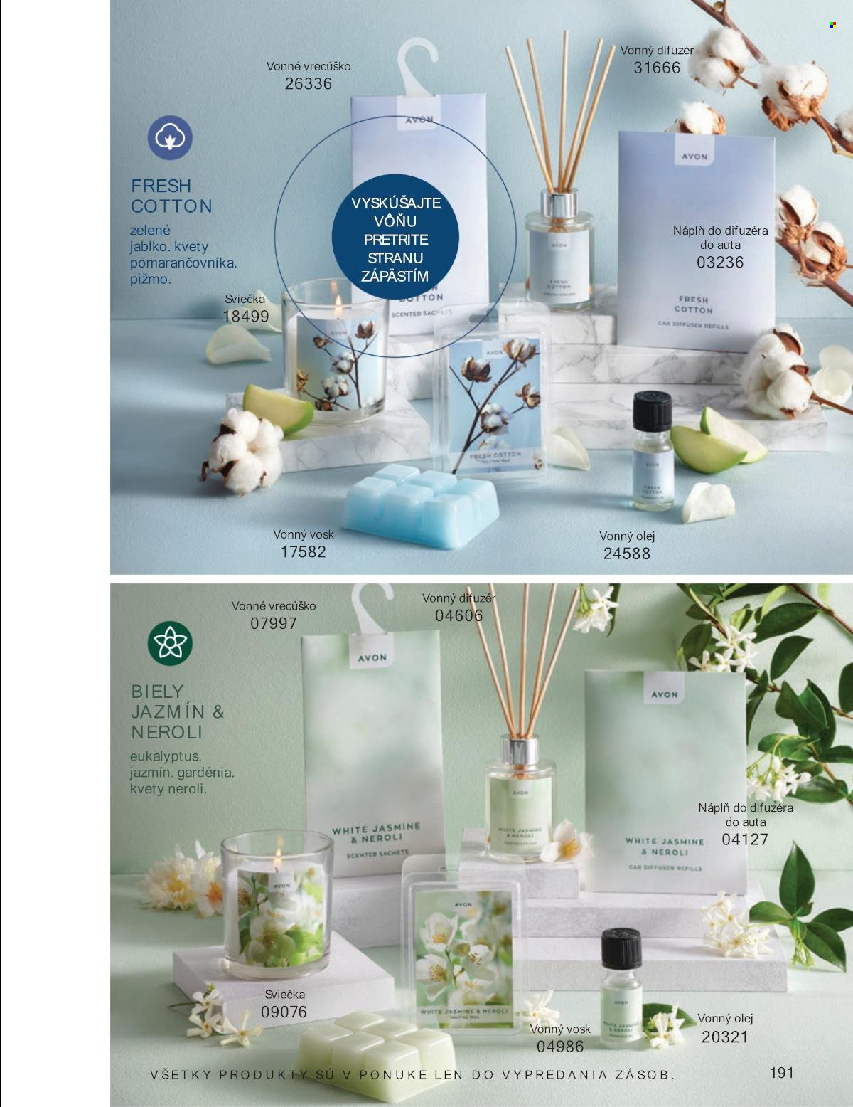 Leták Avon - 1.7.2024 - 31.7.2024. Strana 191