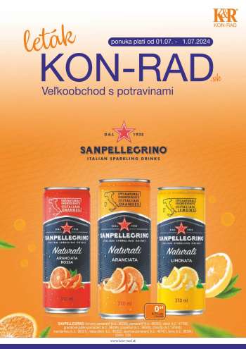 Leták KON-RAD - 1.7.2024 - 31.7.2024.