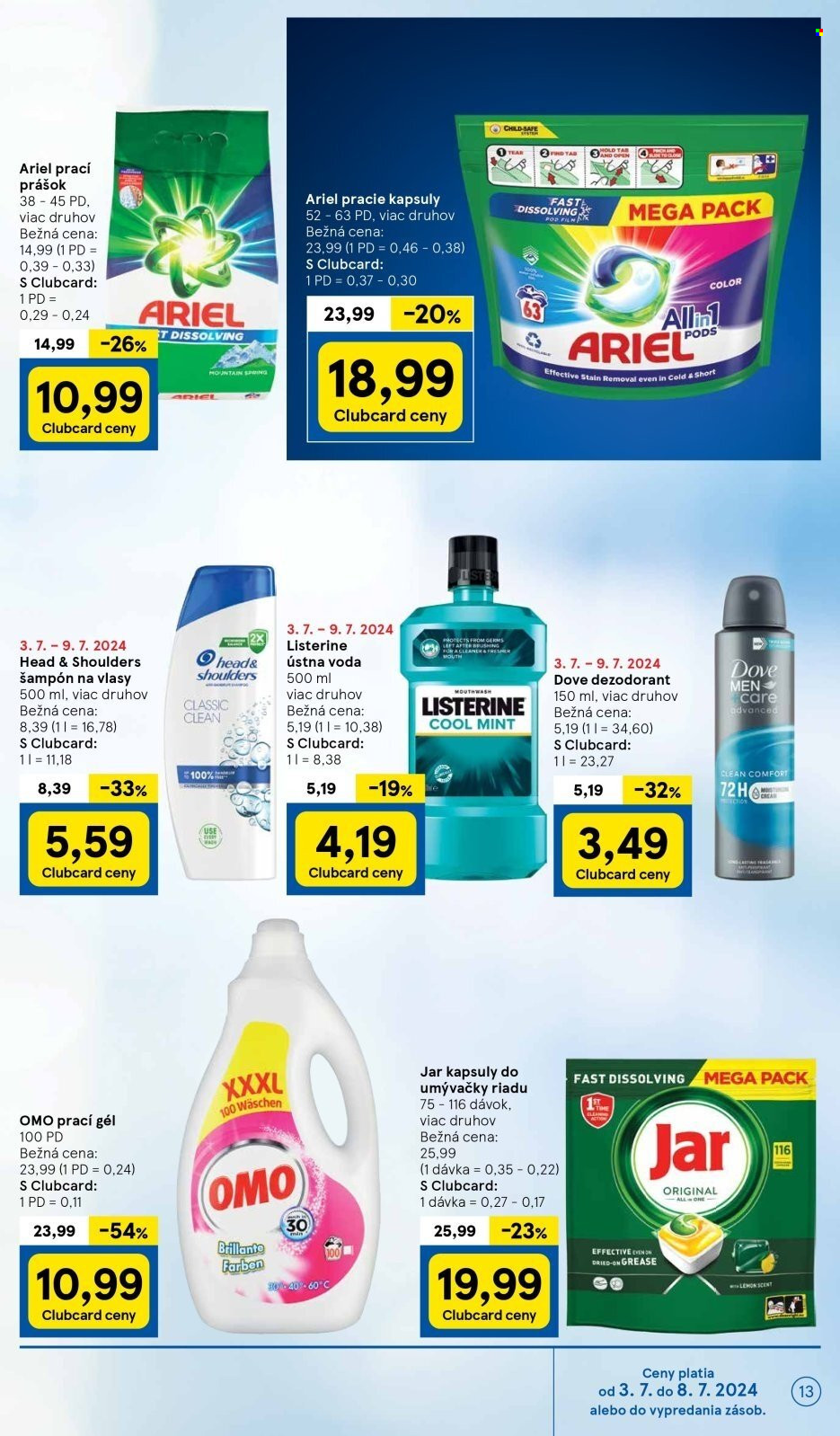 Leták TESCO - 3.7.2024 - 9.7.2024. Strana 13