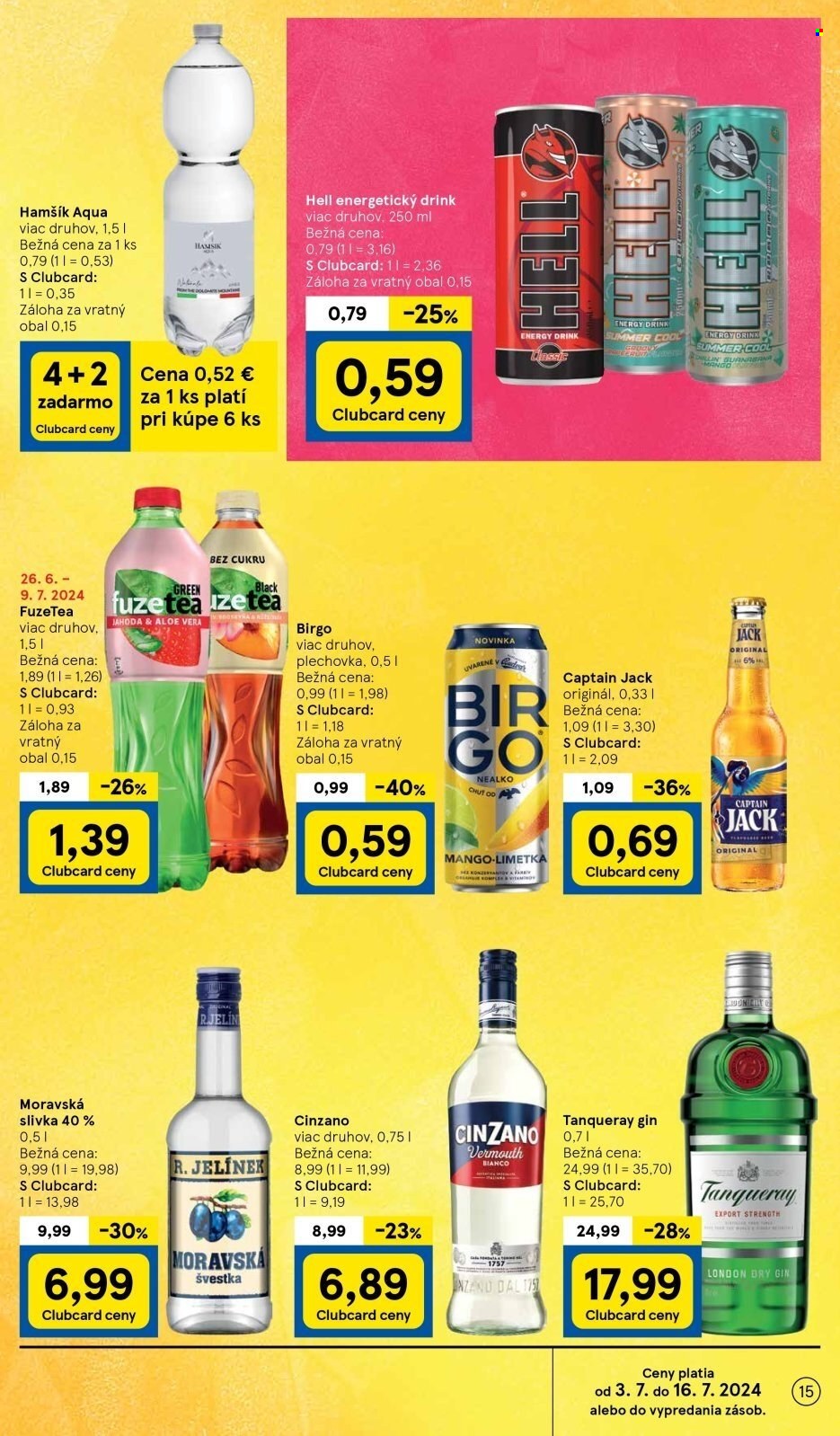 Leták TESCO - 3.7.2024 - 9.7.2024. Strana 15