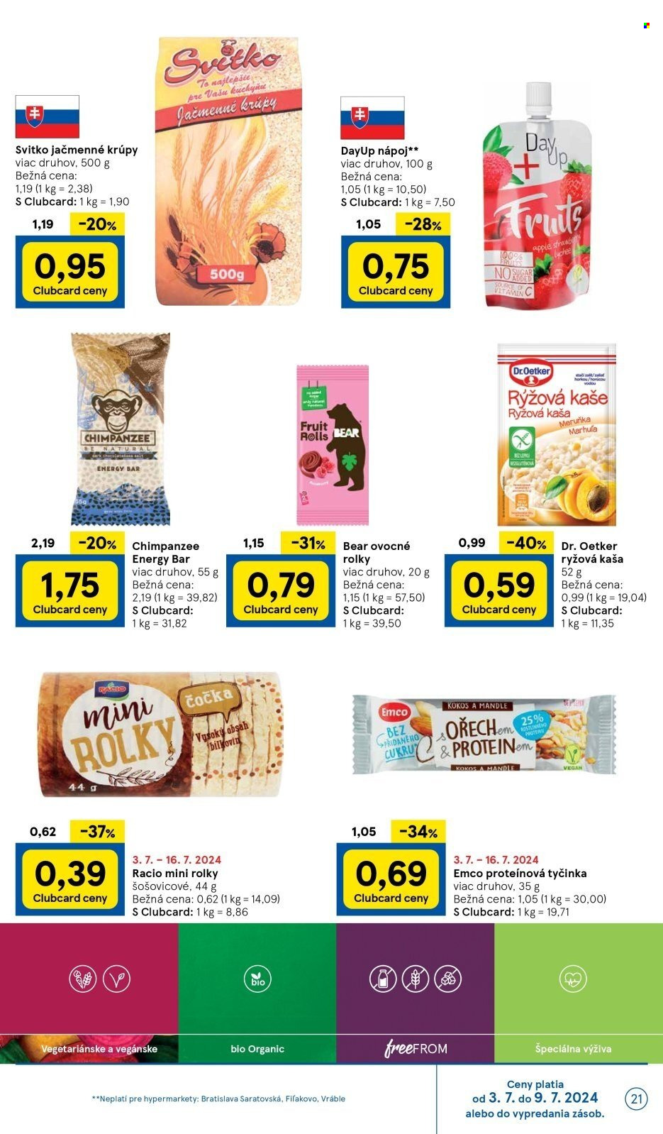 Leták TESCO - 3.7.2024 - 9.7.2024. Strana 21