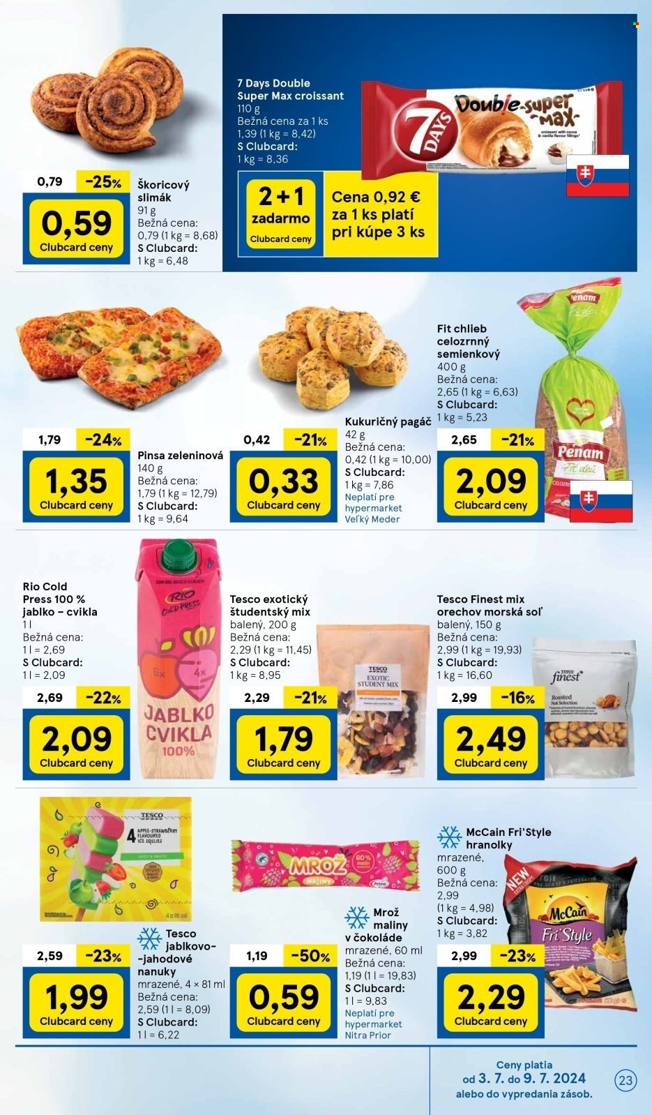 Leták TESCO - 3.7.2024 - 9.7.2024. Strana 23