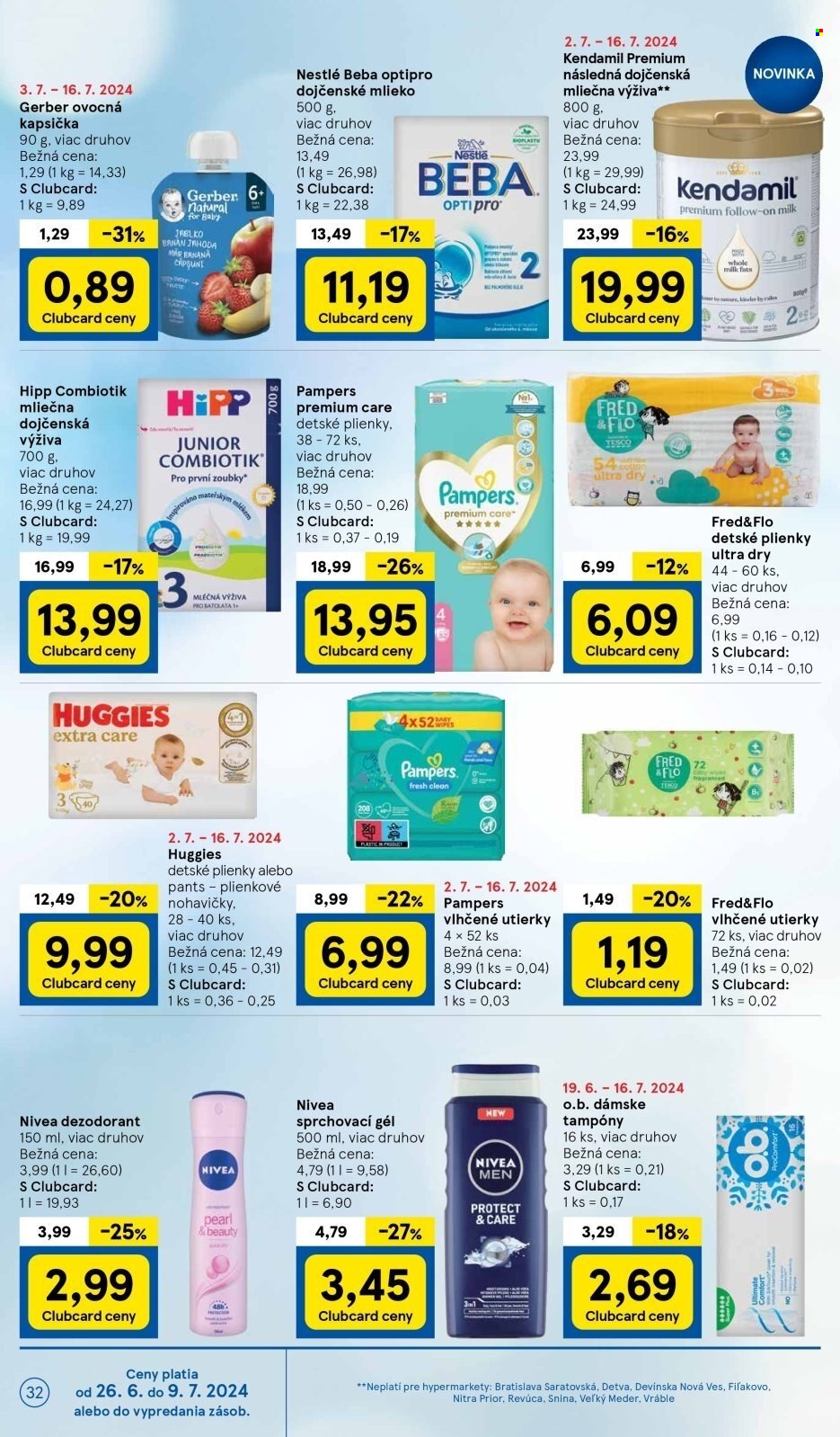 Leták TESCO - 3.7.2024 - 9.7.2024. Strana 32