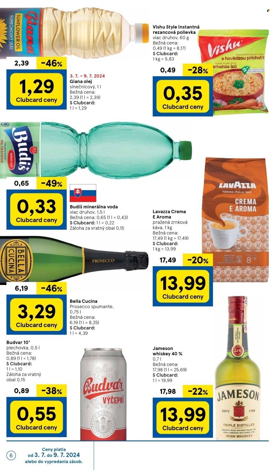 Leták TESCO supermarket - 3.7.2024 - 9.7.2024. Strana 6