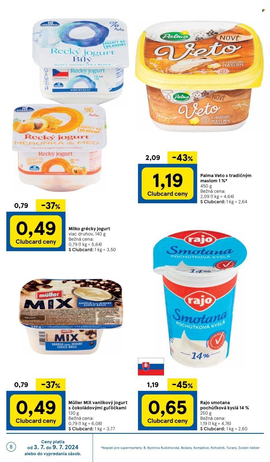Leták TESCO supermarket - 3.7.2024 - 9.7.2024. Strana 8