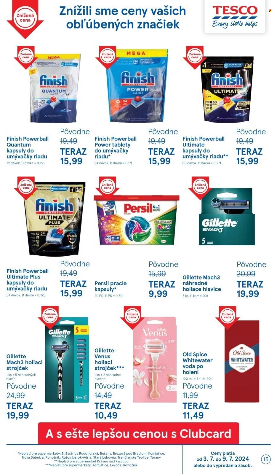 Leták TESCO supermarket - 3.7.2024 - 9.7.2024. Strana 15