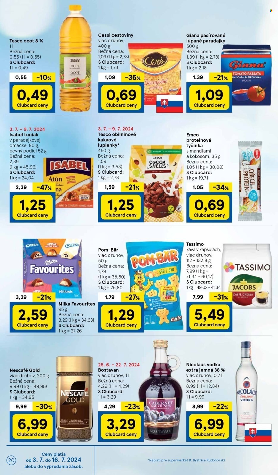 Leták TESCO supermarket - 3.7.2024 - 9.7.2024. Strana 20