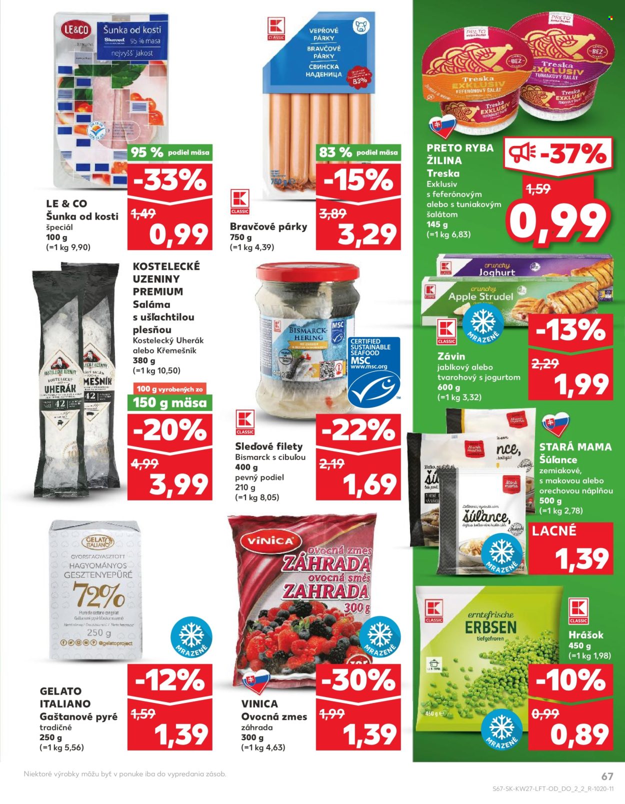 Leták Kaufland - 4.7.2024 - 10.7.2024. Strana 67