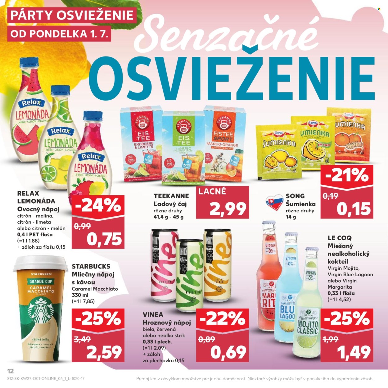 Leták Kaufland - 1.7.2024 - 31.7.2024. Strana 12