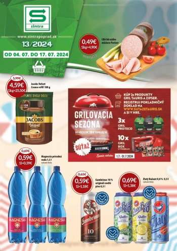 Leták Sintra - 4.7.2024 - 17.7.2024.