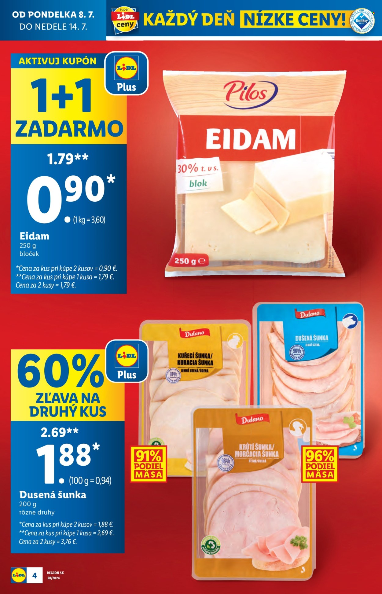 Leták Lidl - 8.7.2024 - 14.7.2024. Strana 4