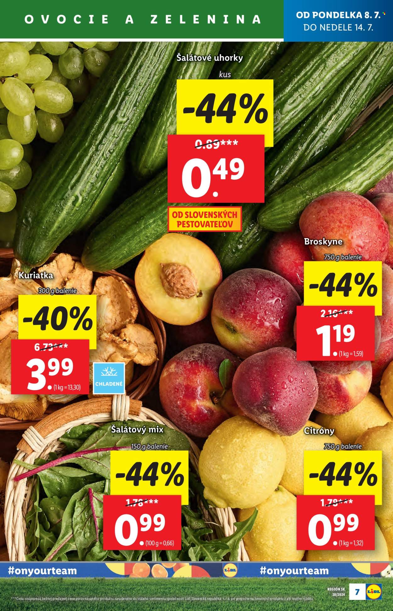 Leták Lidl - 8.7.2024 - 14.7.2024. Strana 9
