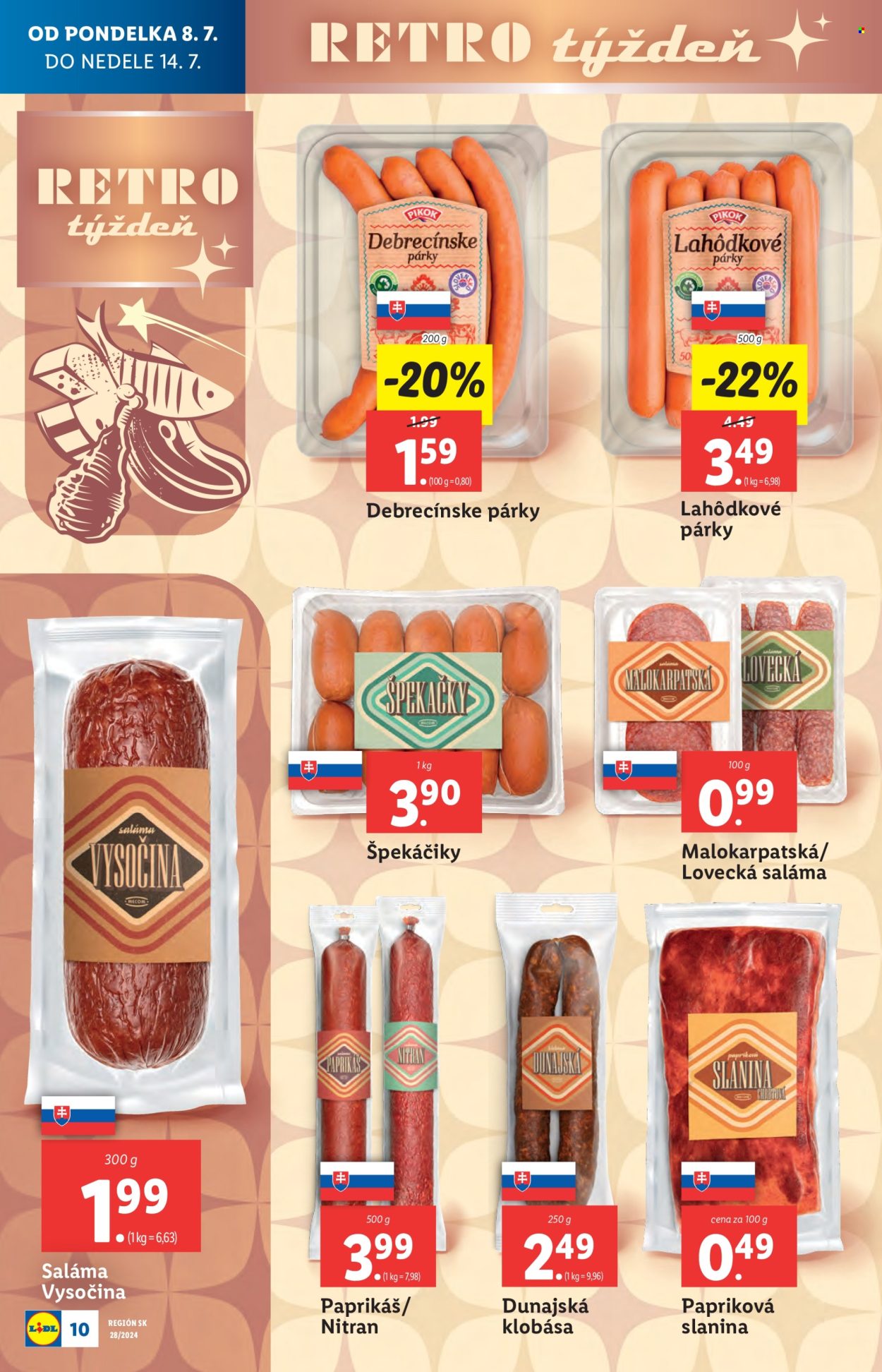 Leták Lidl - 8.7.2024 - 14.7.2024. Strana 12