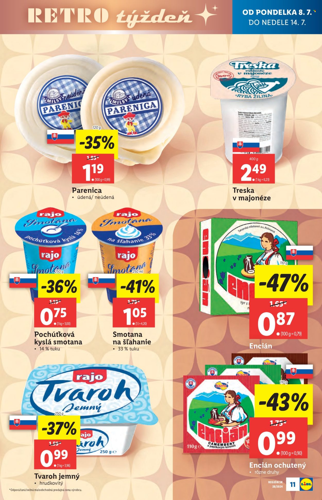 Leták Lidl - 8.7.2024 - 14.7.2024. Strana 13