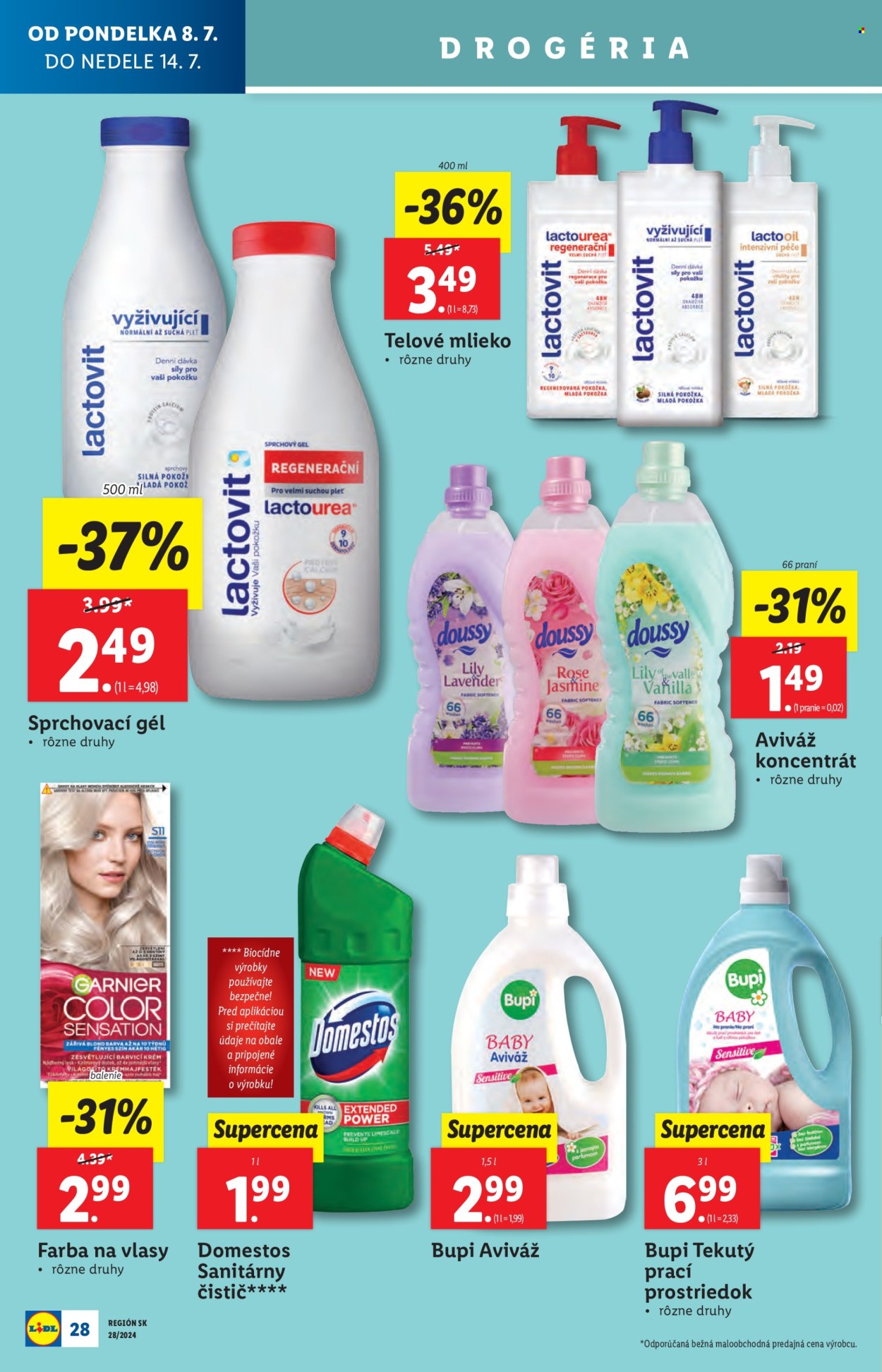 Leták Lidl - 8.7.2024 - 14.7.2024. Strana 30