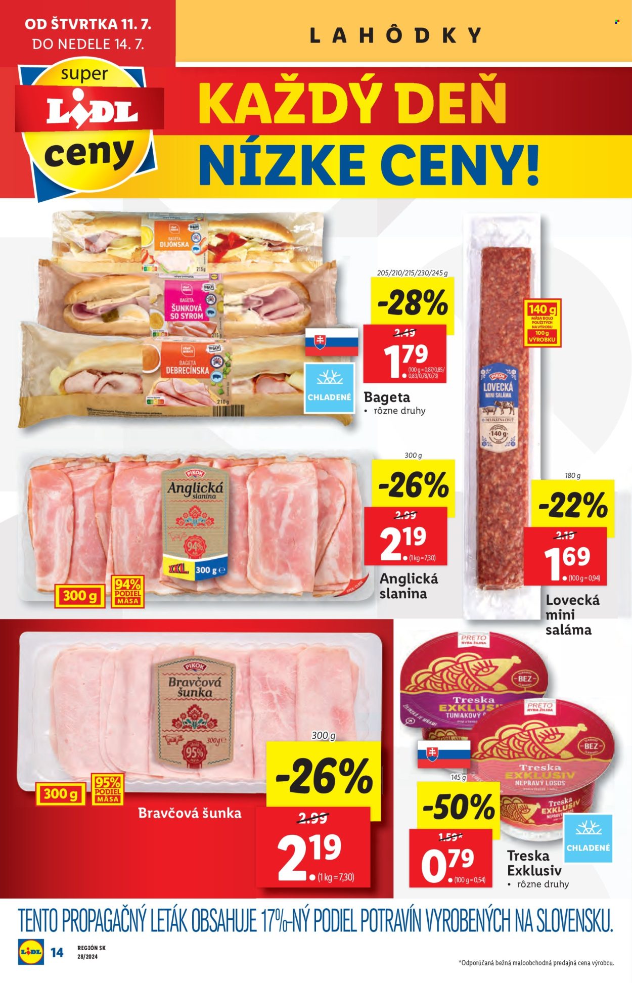 Leták Lidl - 11.7.2024 - 14.7.2024. Strana 18