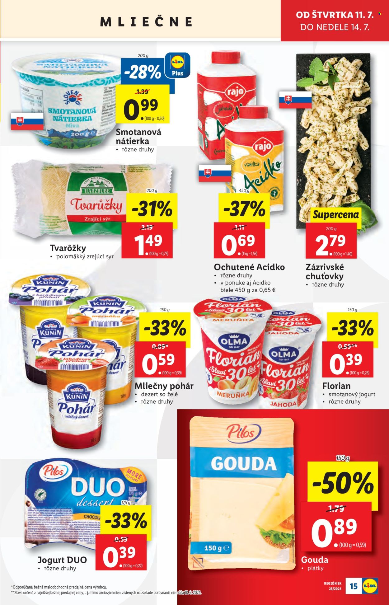 Leták Lidl - 11.7.2024 - 14.7.2024. Strana 19