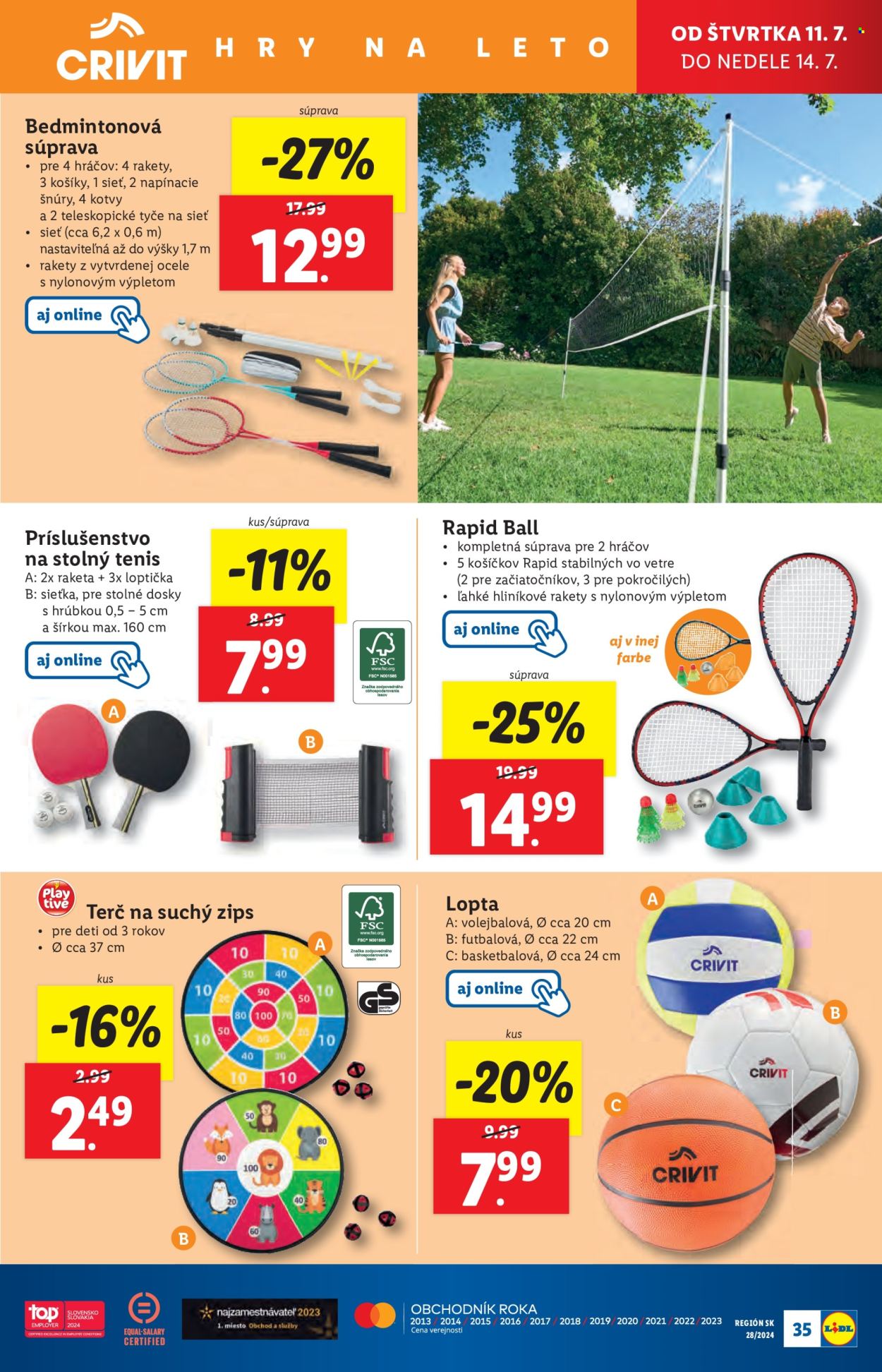 Leták Lidl - 11.7.2024 - 14.7.2024. Strana 39
