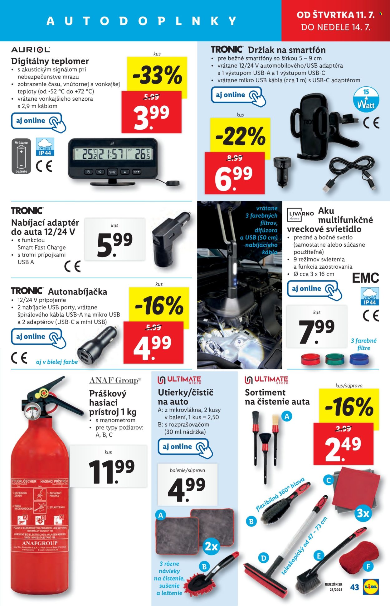Leták Lidl - 11.7.2024 - 14.7.2024. Strana 47