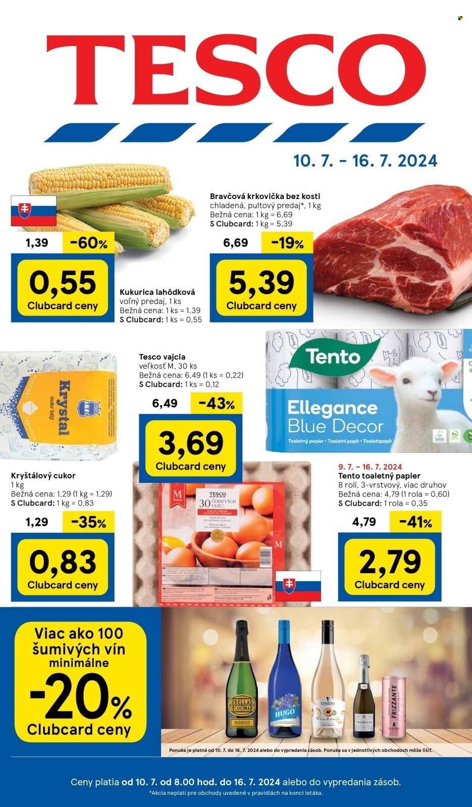 Leták TESCO - 10.7.2024 - 16.7.2024. Strana 1