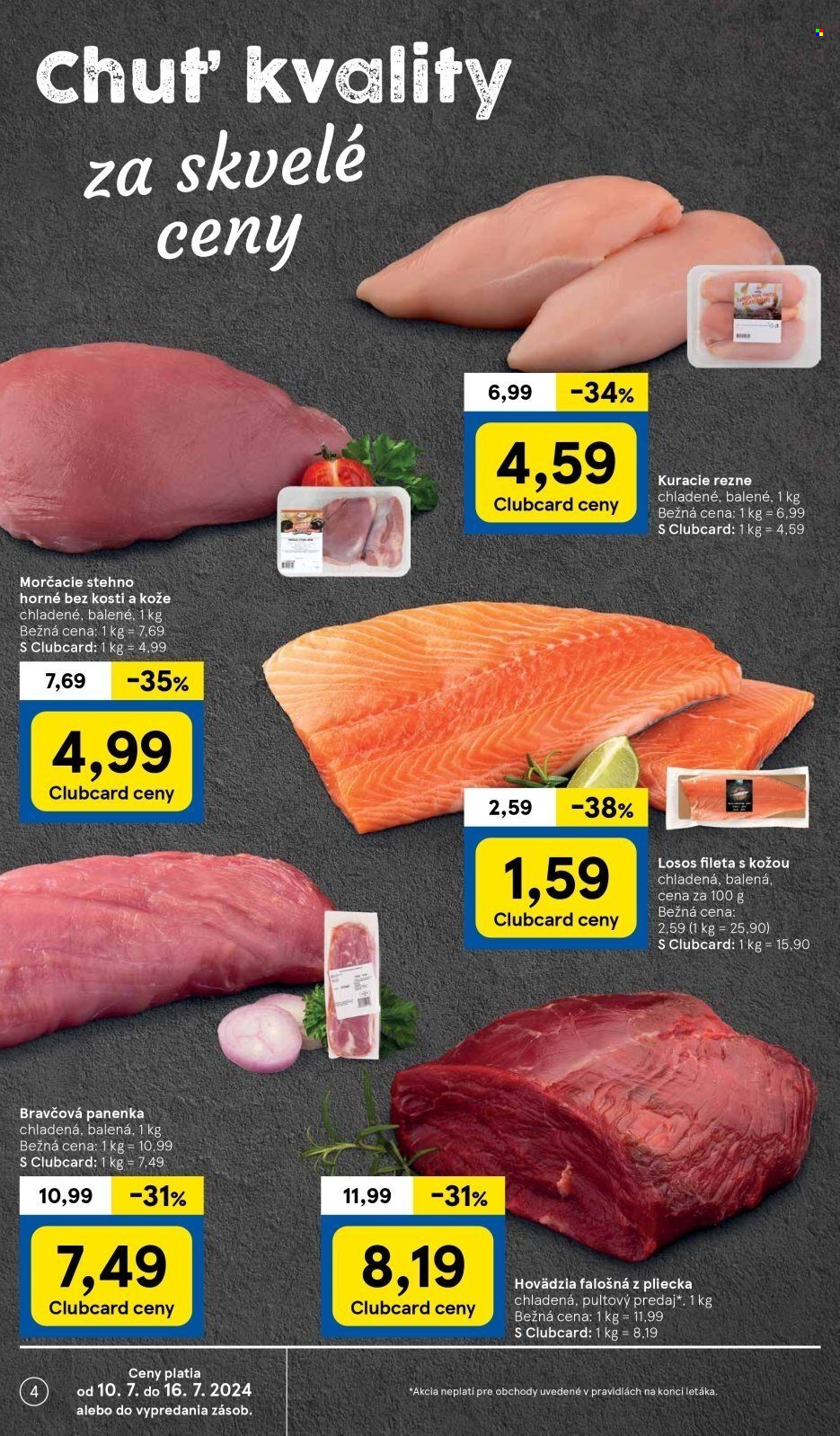 Leták TESCO - 10.7.2024 - 16.7.2024. Strana 4