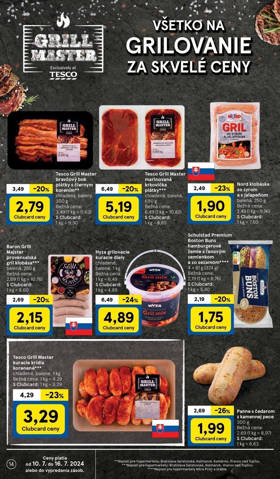 Leták TESCO - 10.7.2024 - 16.7.2024. Strana 14