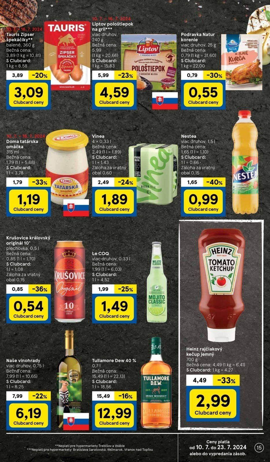 Leták TESCO - 10.7.2024 - 16.7.2024. Strana 15