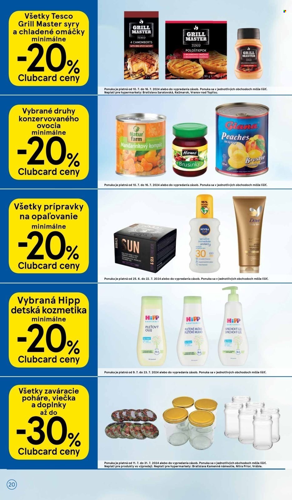 Leták TESCO - 10.7.2024 - 16.7.2024. Strana 20
