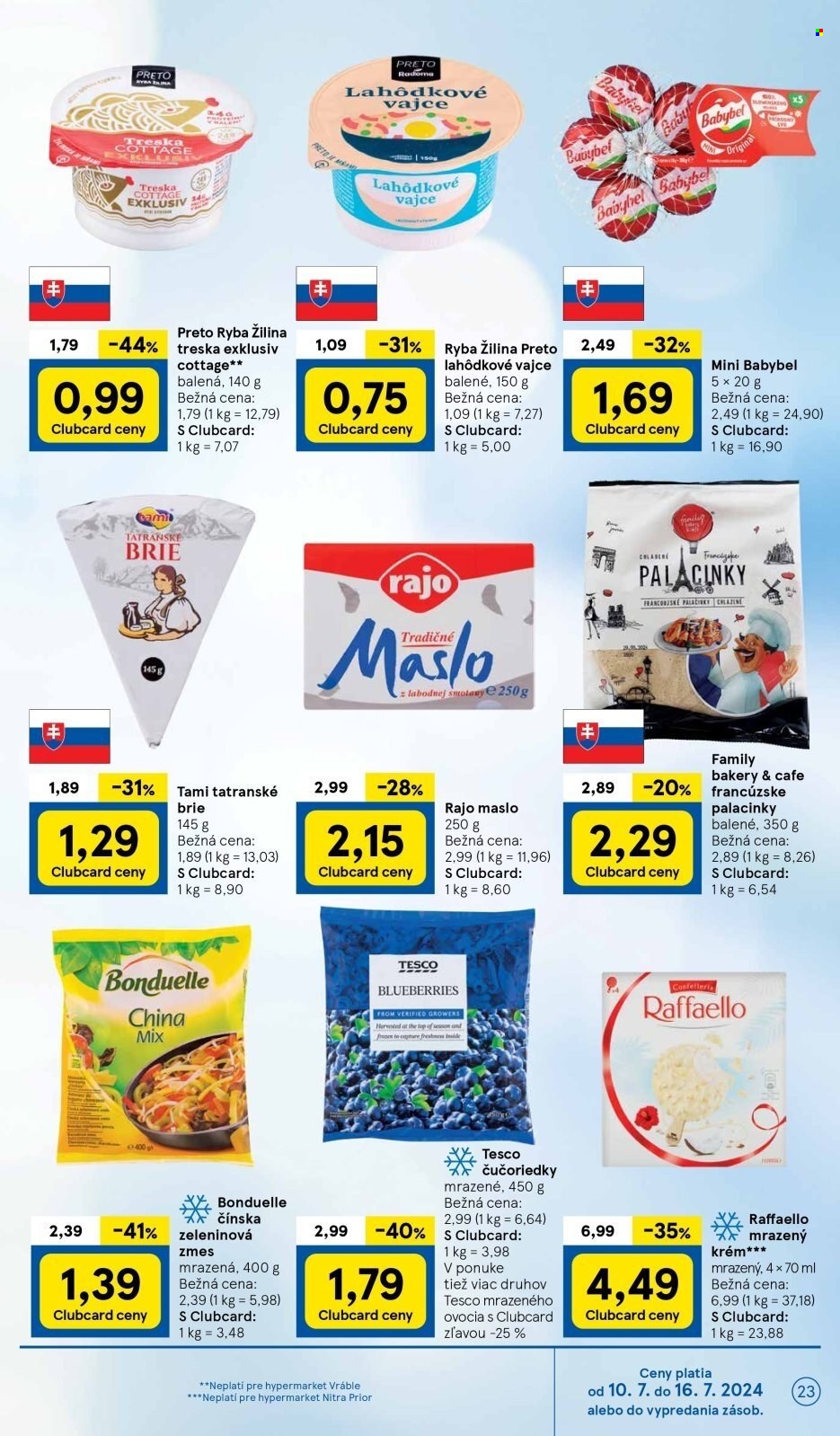 Leták TESCO - 10.7.2024 - 16.7.2024. Strana 23