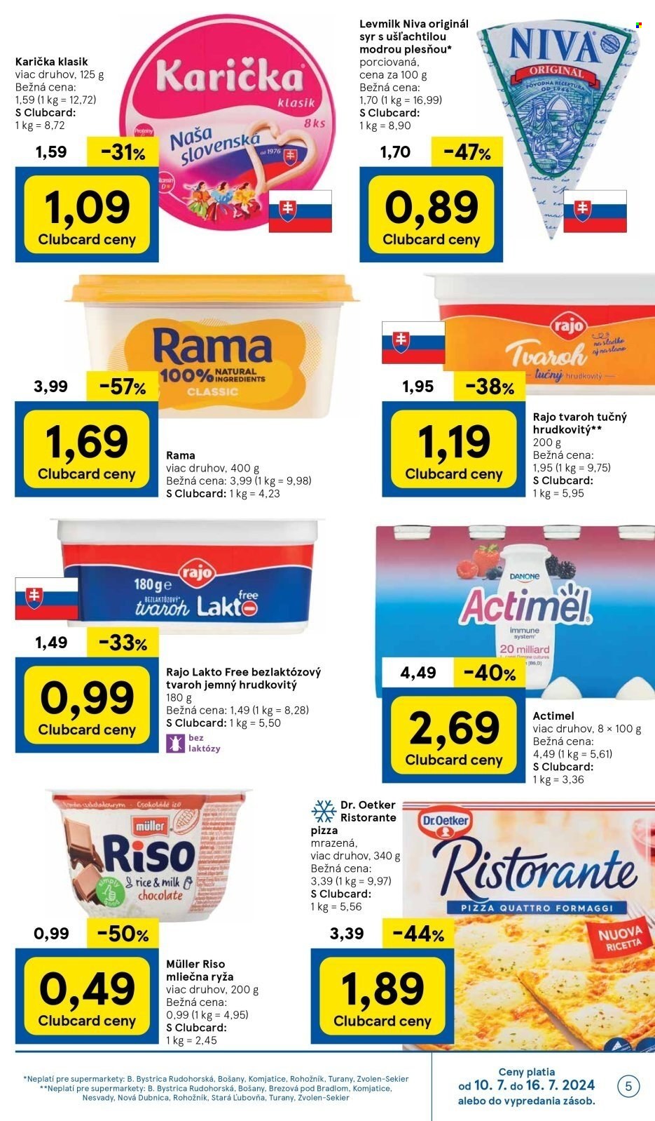 Leták TESCO supermarket - 10.7.2024 - 16.7.2024. Strana 5