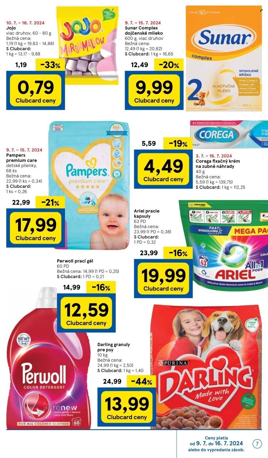 Leták TESCO supermarket - 10.7.2024 - 16.7.2024. Strana 7