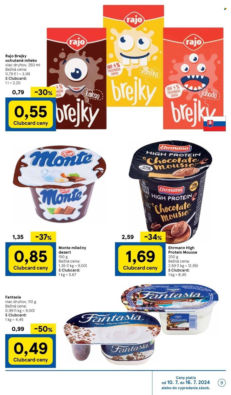 Leták TESCO supermarket - 10.7.2024 - 16.7.2024. Strana 9