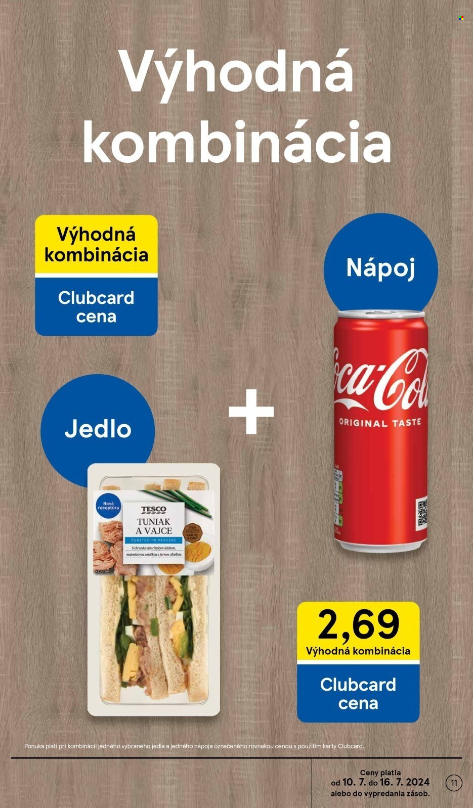 Leták TESCO supermarket - 10.7.2024 - 16.7.2024. Strana 11