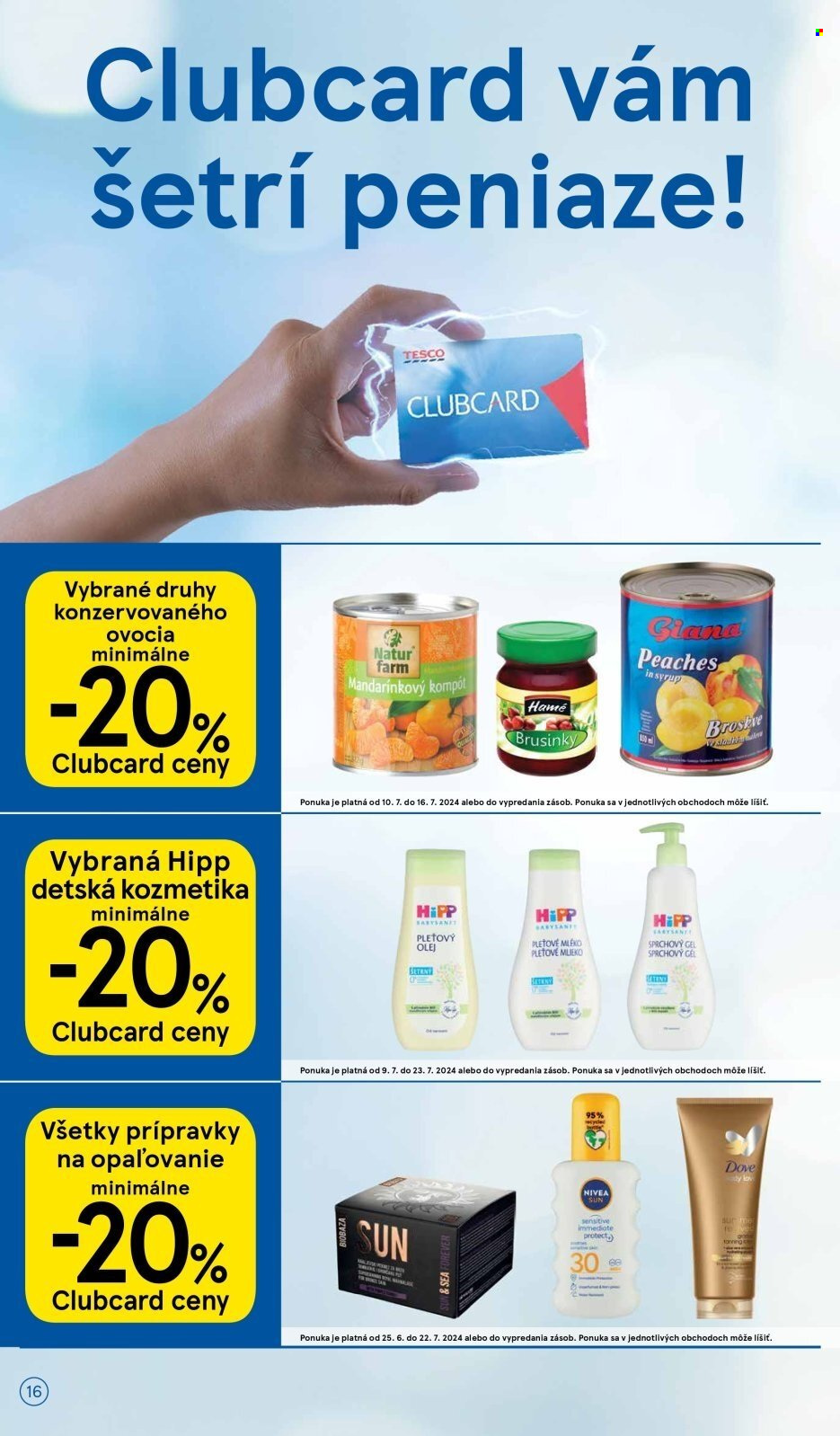 Leták TESCO supermarket - 10.7.2024 - 16.7.2024. Strana 16