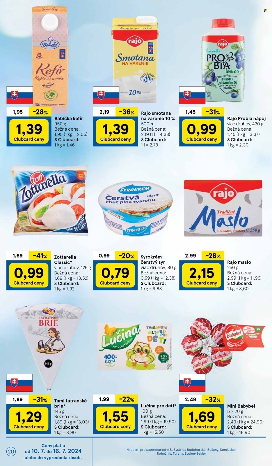 Leták TESCO supermarket - 10.7.2024 - 16.7.2024. Strana 20