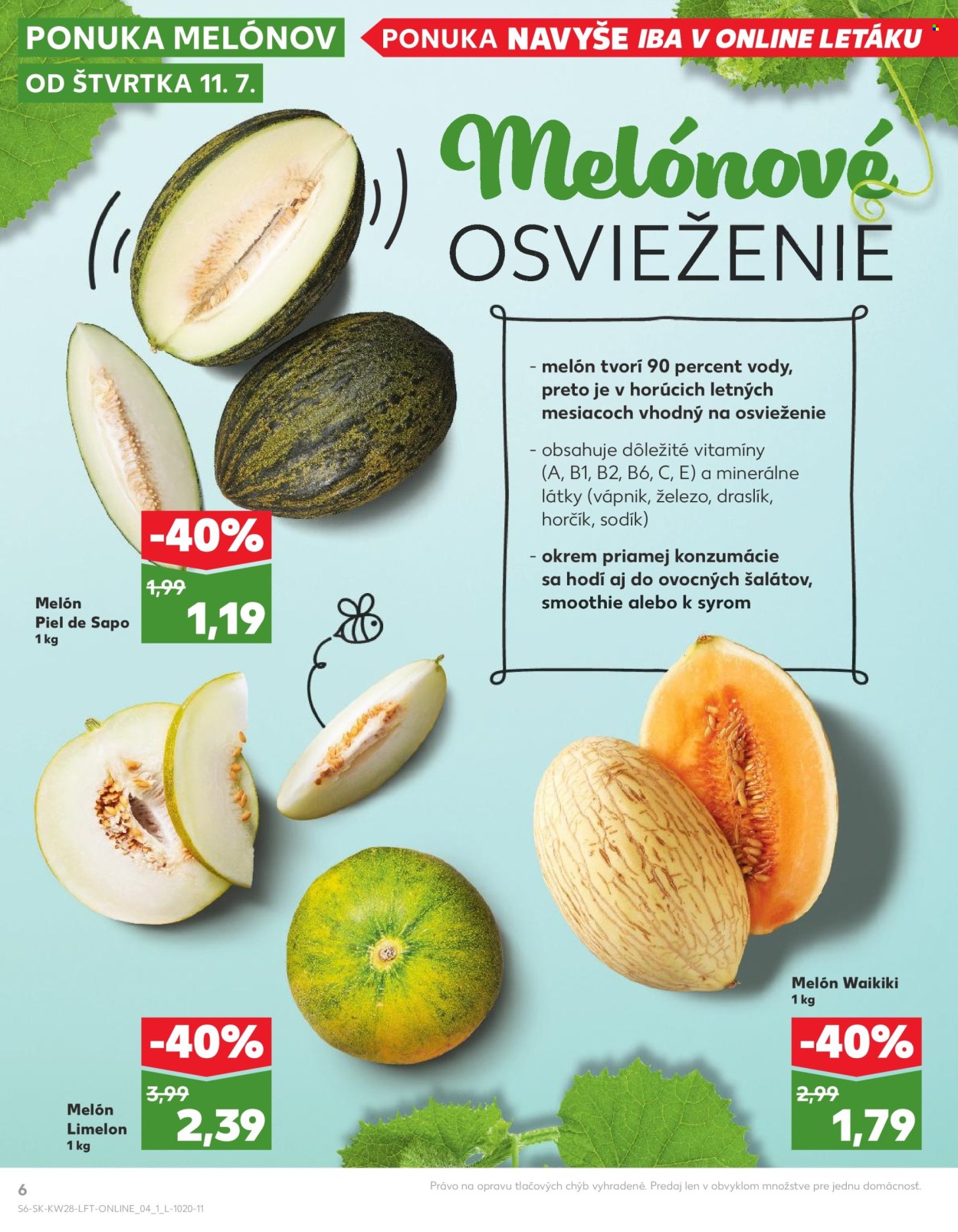 Leták Kaufland - 11.7.2024 - 17.7.2024. Strana 6