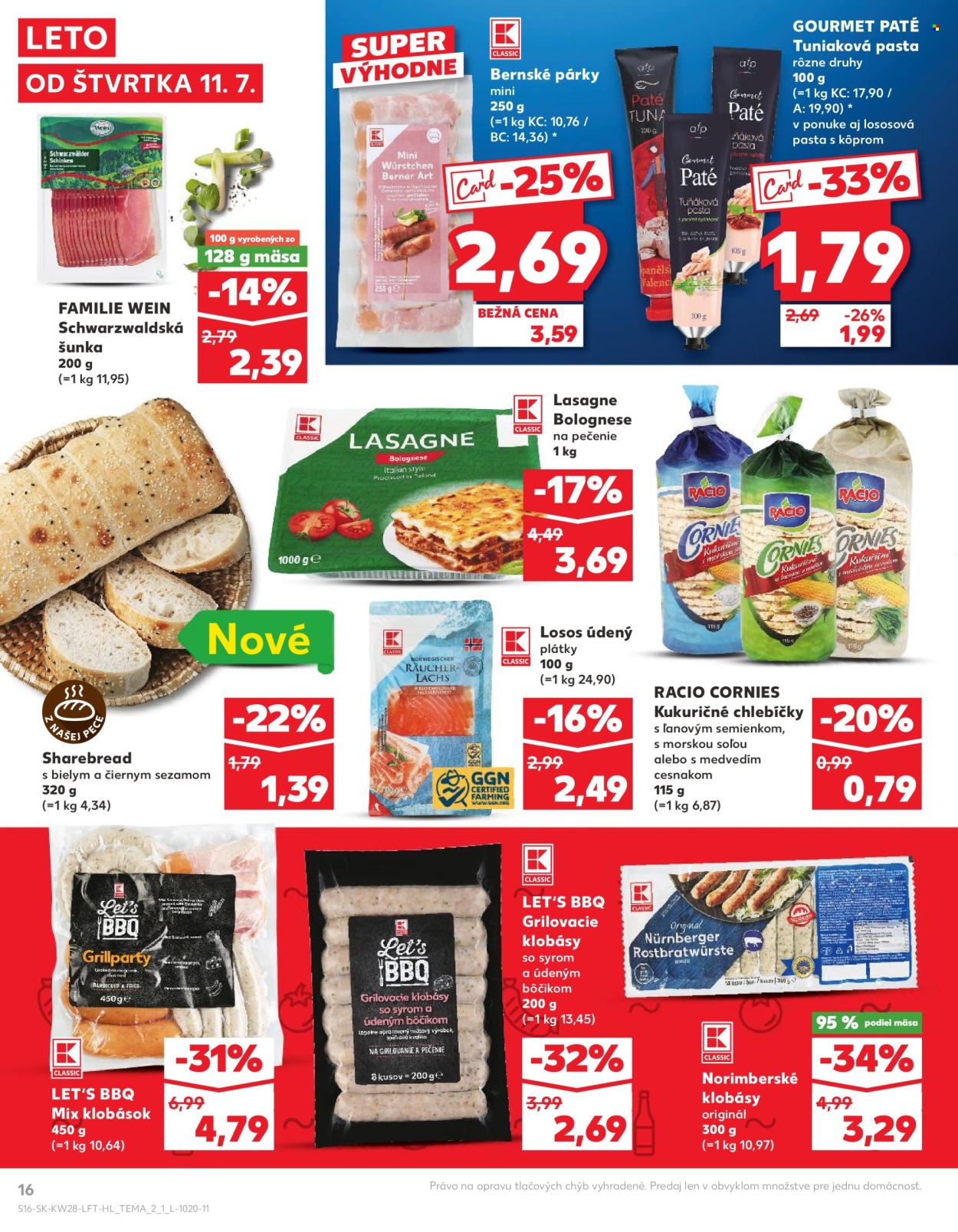Leták Kaufland - 11.7.2024 - 17.7.2024. Strana 16