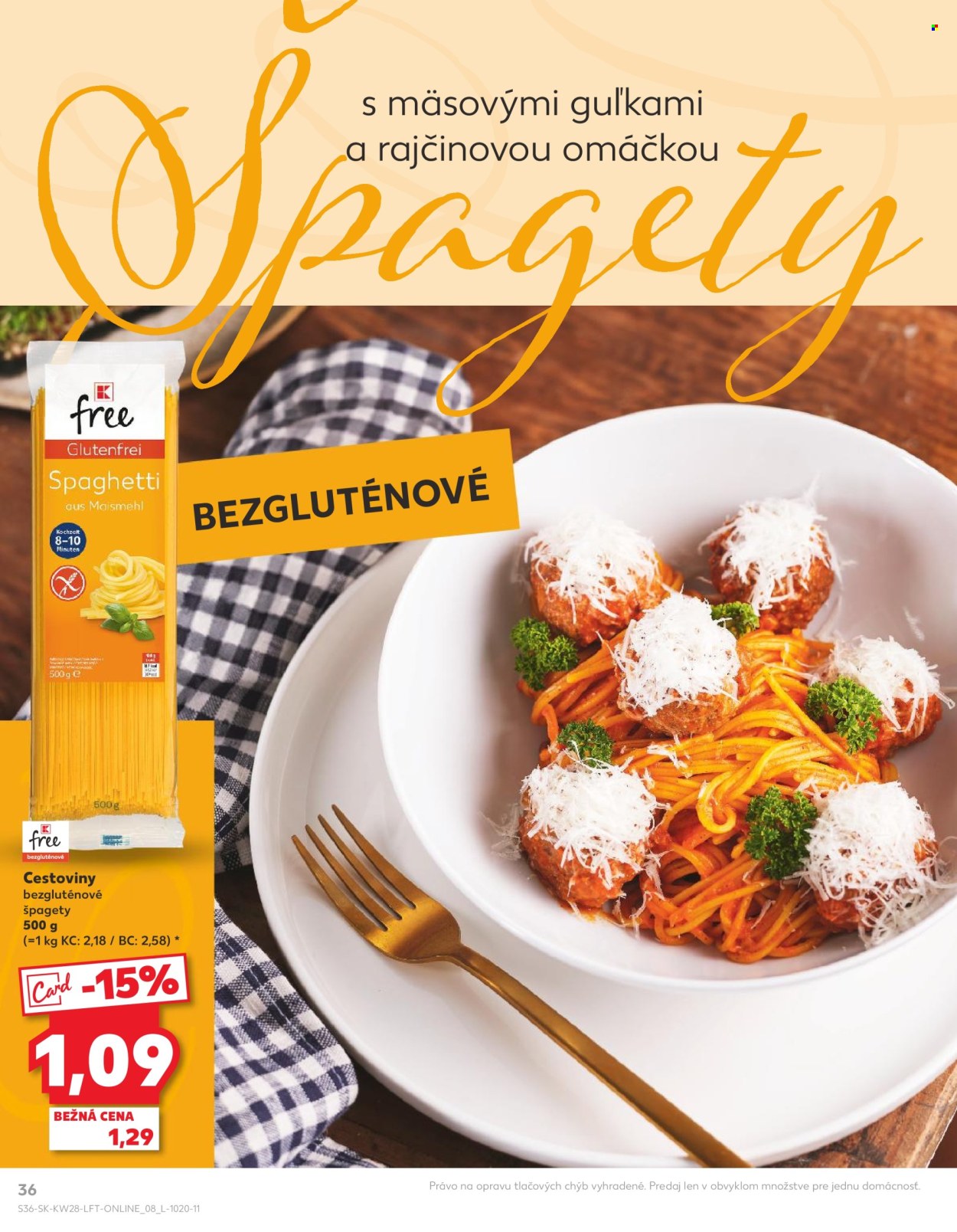 Leták Kaufland - 11.7.2024 - 17.7.2024. Strana 36
