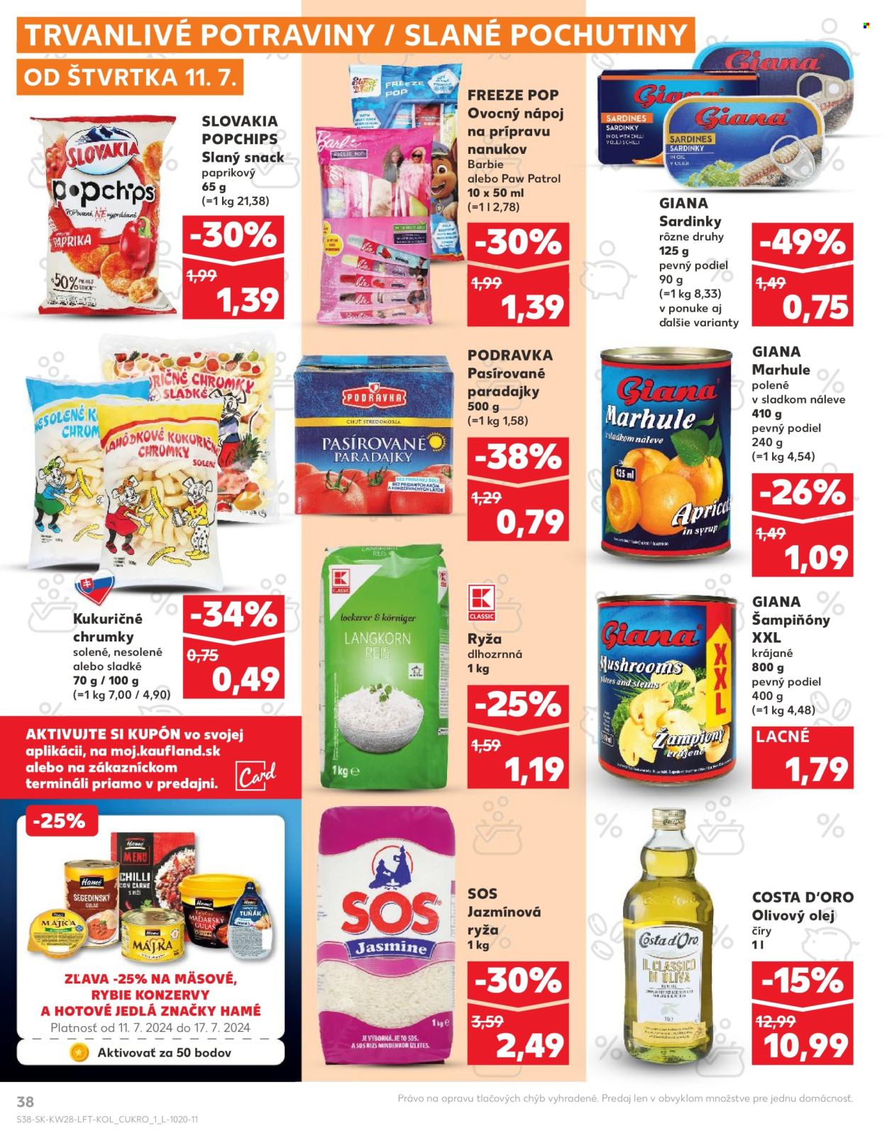 Leták Kaufland - 11.7.2024 - 17.7.2024. Strana 38