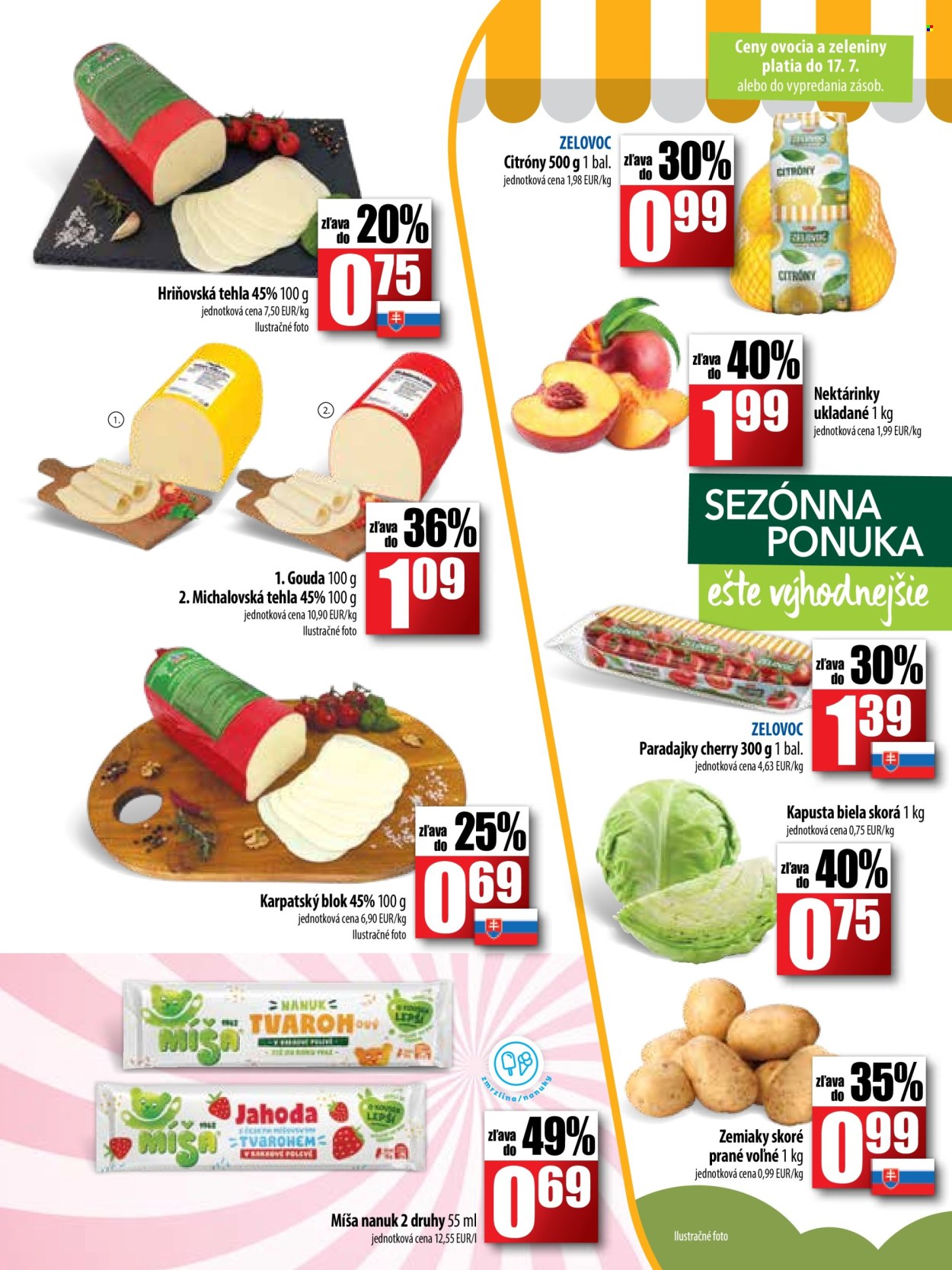 Leták COOP Jednota - 11.7.2024 - 24.7.2024. Strana 3
