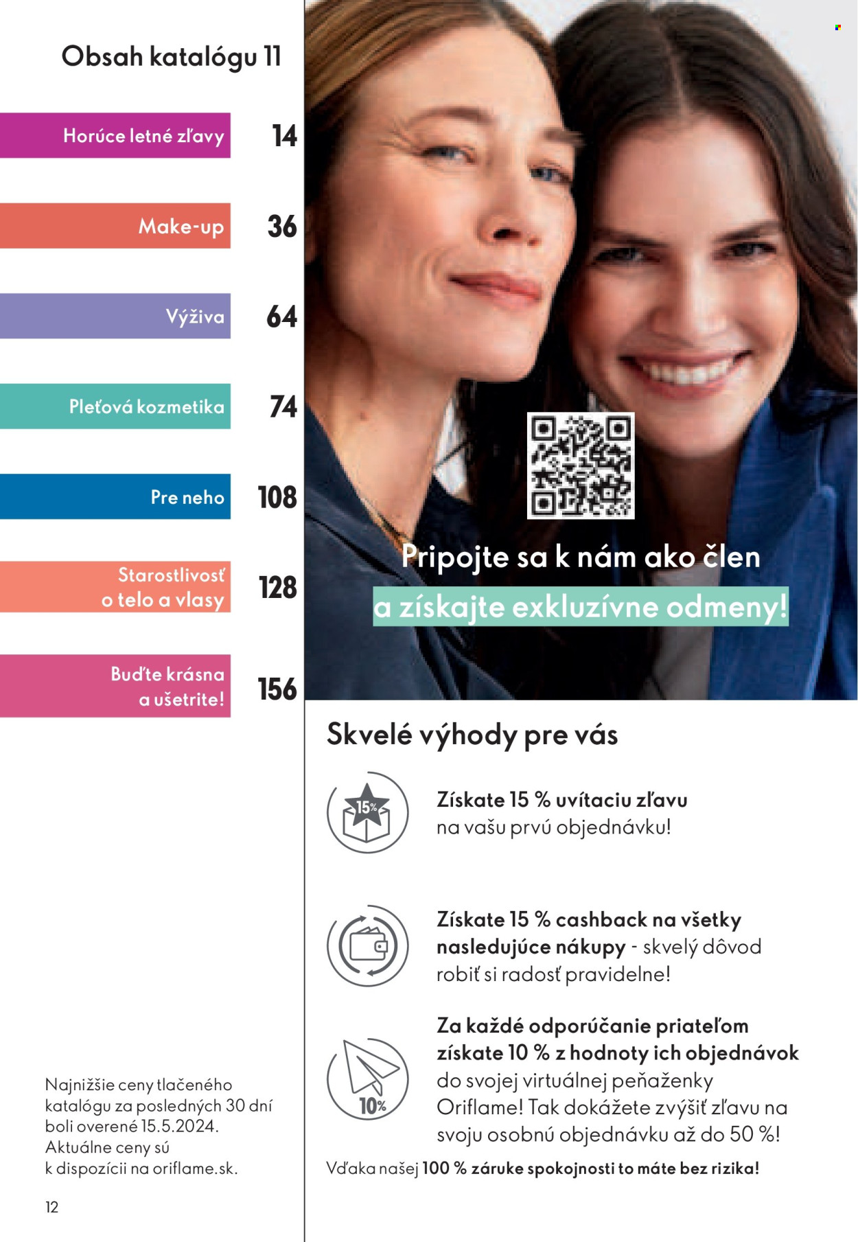 Leták Oriflame - 30.7.2024 - 19.8.2024. Strana 12