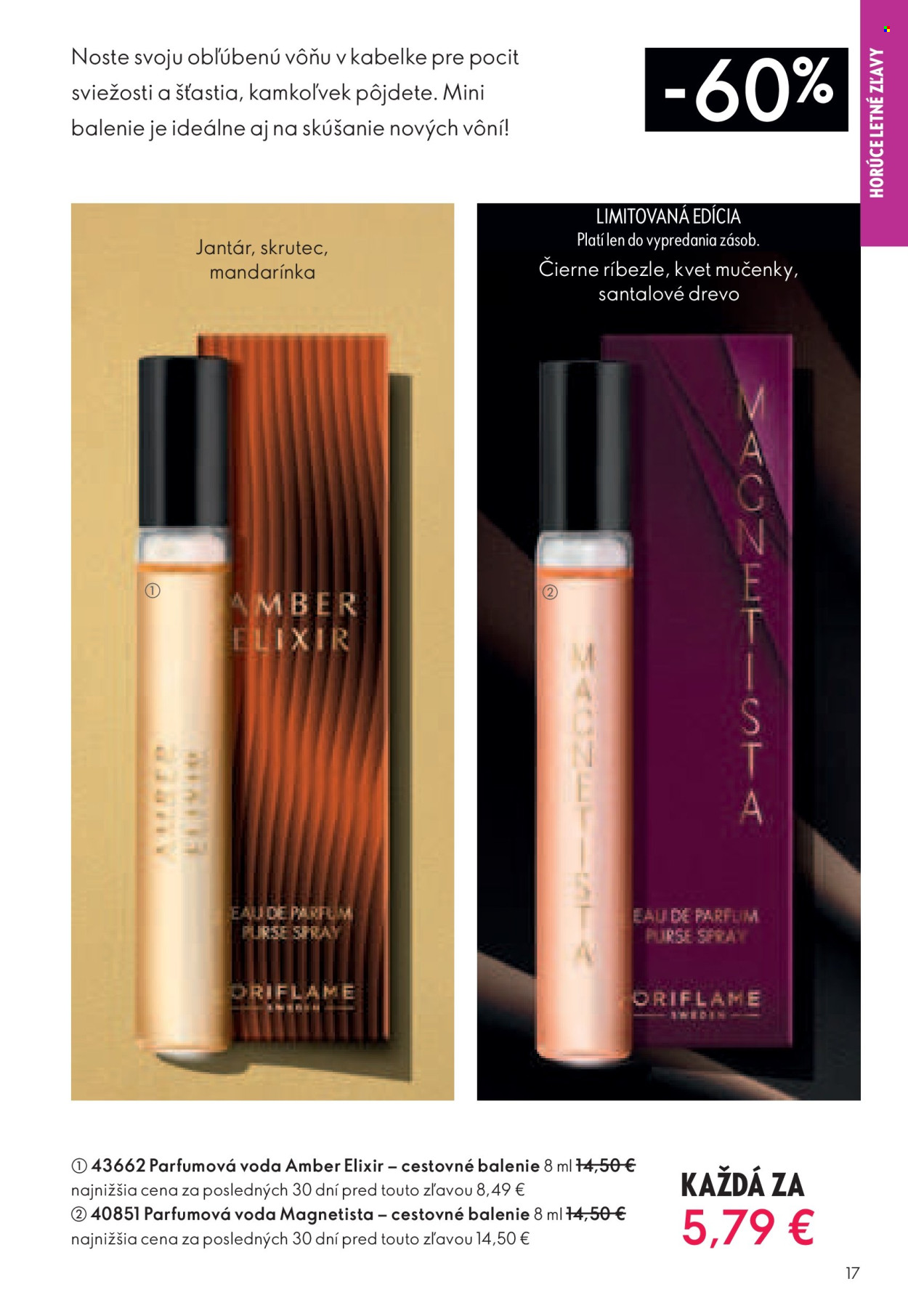 Leták Oriflame - 30.7.2024 - 19.8.2024. Strana 17