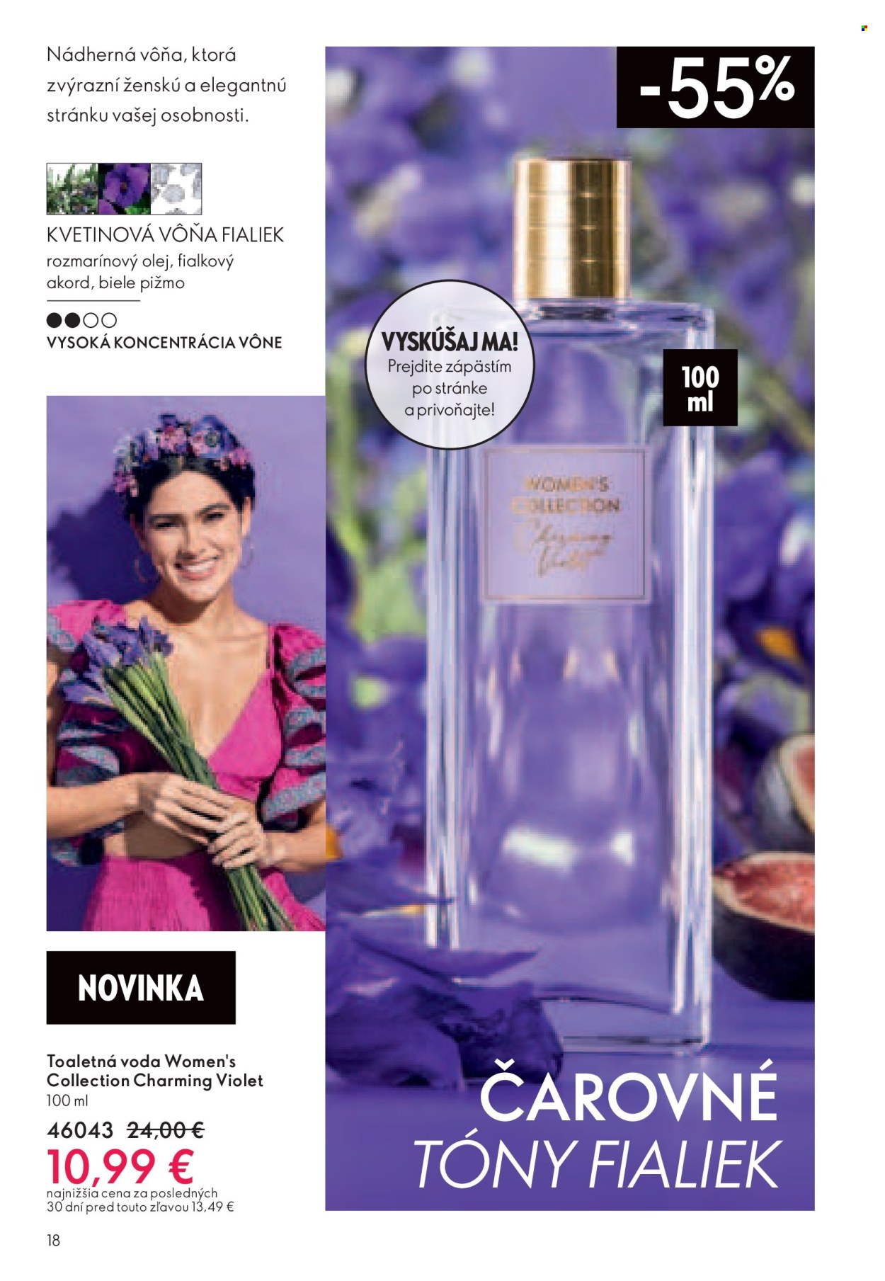 Leták Oriflame - 30.7.2024 - 19.8.2024. Strana 18