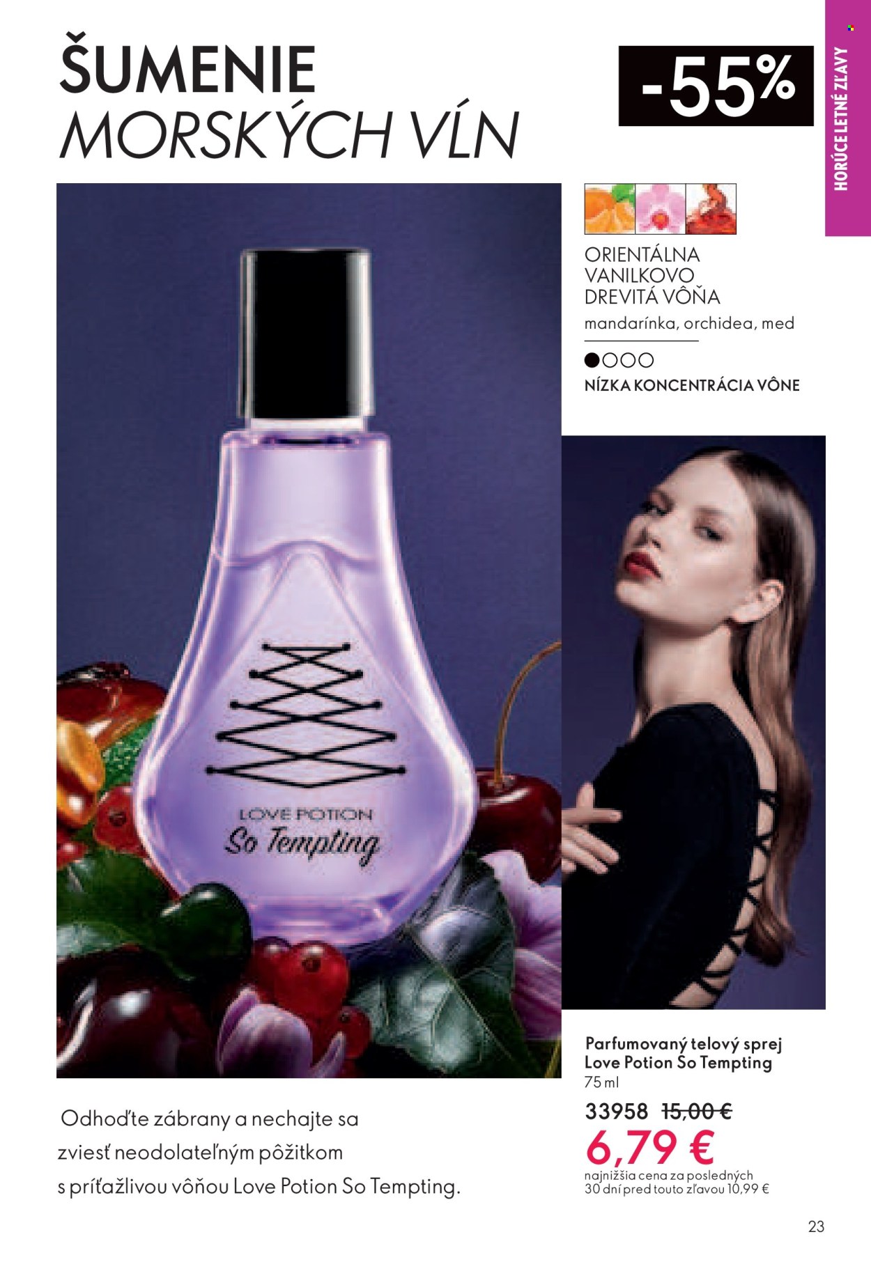 Leták Oriflame - 30.7.2024 - 19.8.2024. Strana 23