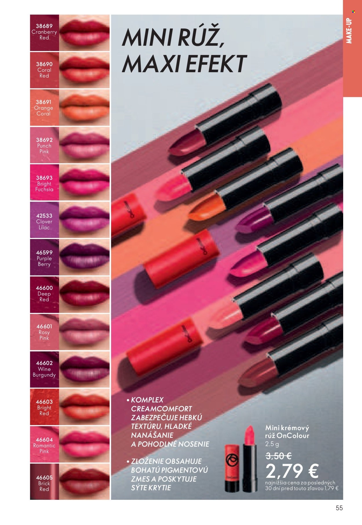 Leták Oriflame - 30.7.2024 - 19.8.2024. Strana 55