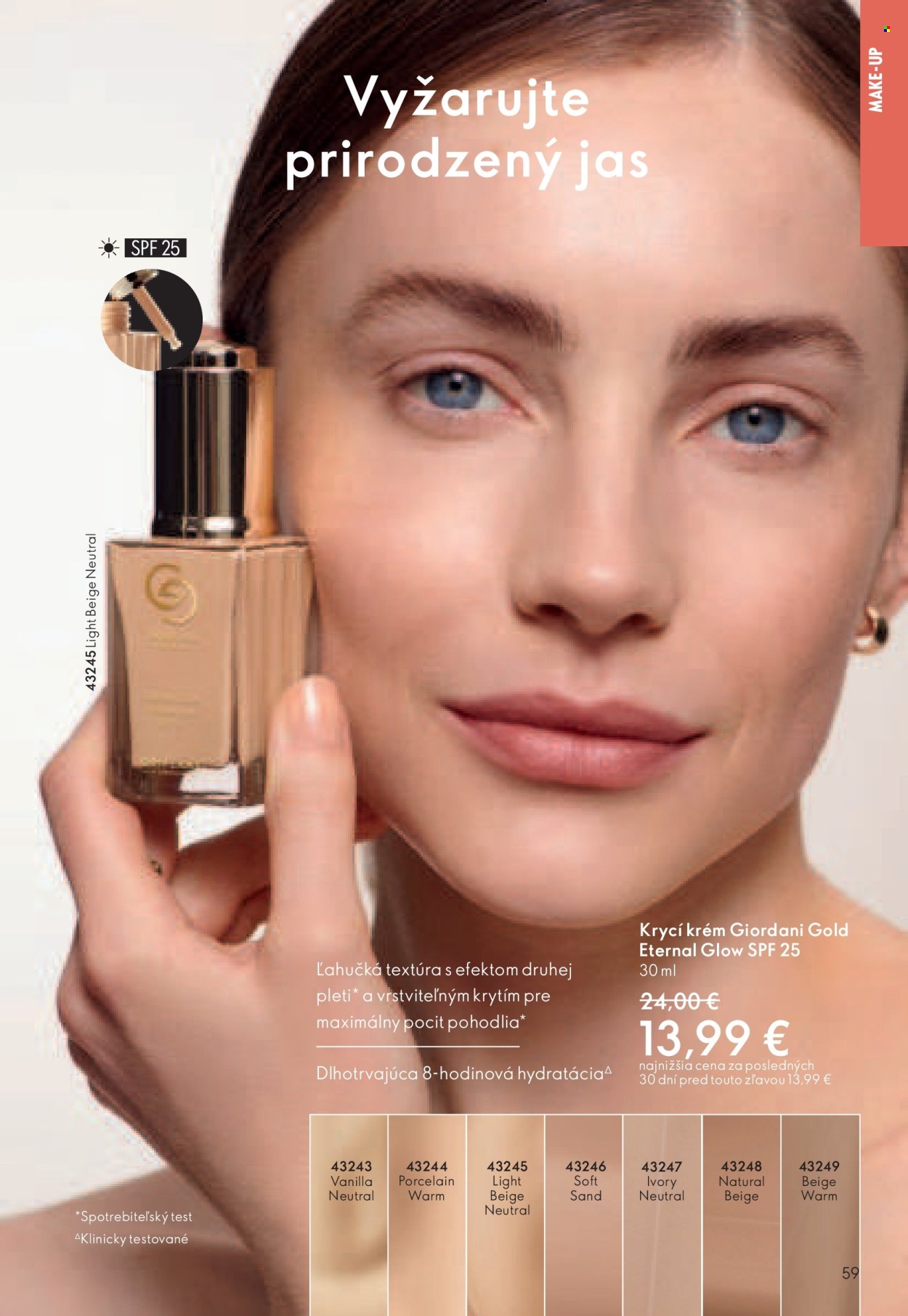 Leták Oriflame - 30.7.2024 - 19.8.2024. Strana 59
