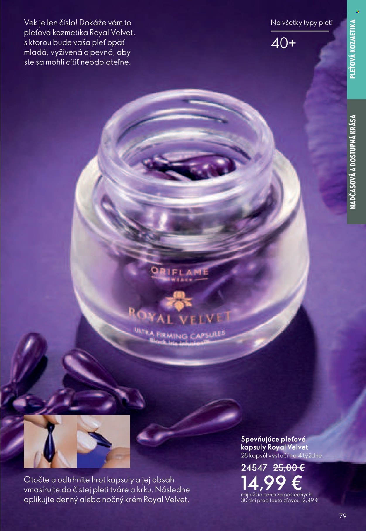 Leták Oriflame - 30.7.2024 - 19.8.2024. Strana 79